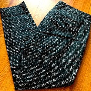 Mid-High rise cigarette pants